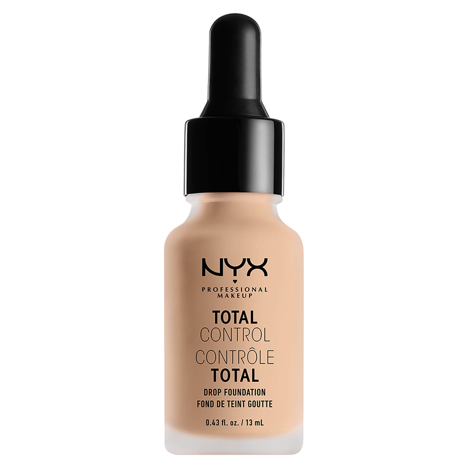 

Стойкая тональная основа NYX Professional Makeup Total Control Drop Foundation (различные оттенки) - Light Ivory
