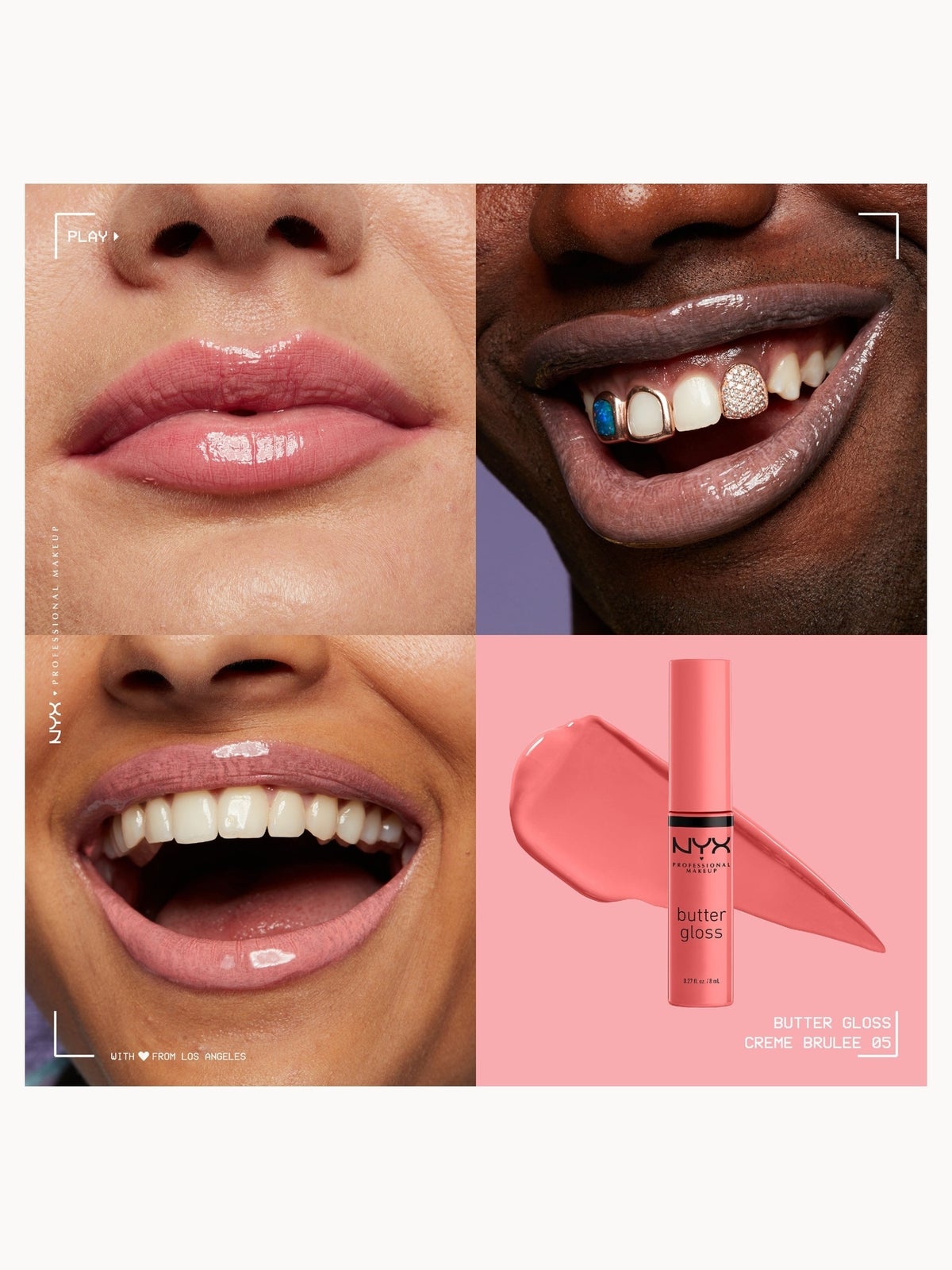 NYX Professional Makeup Butter Gloss (Various Shades) - Creme Brulee 4