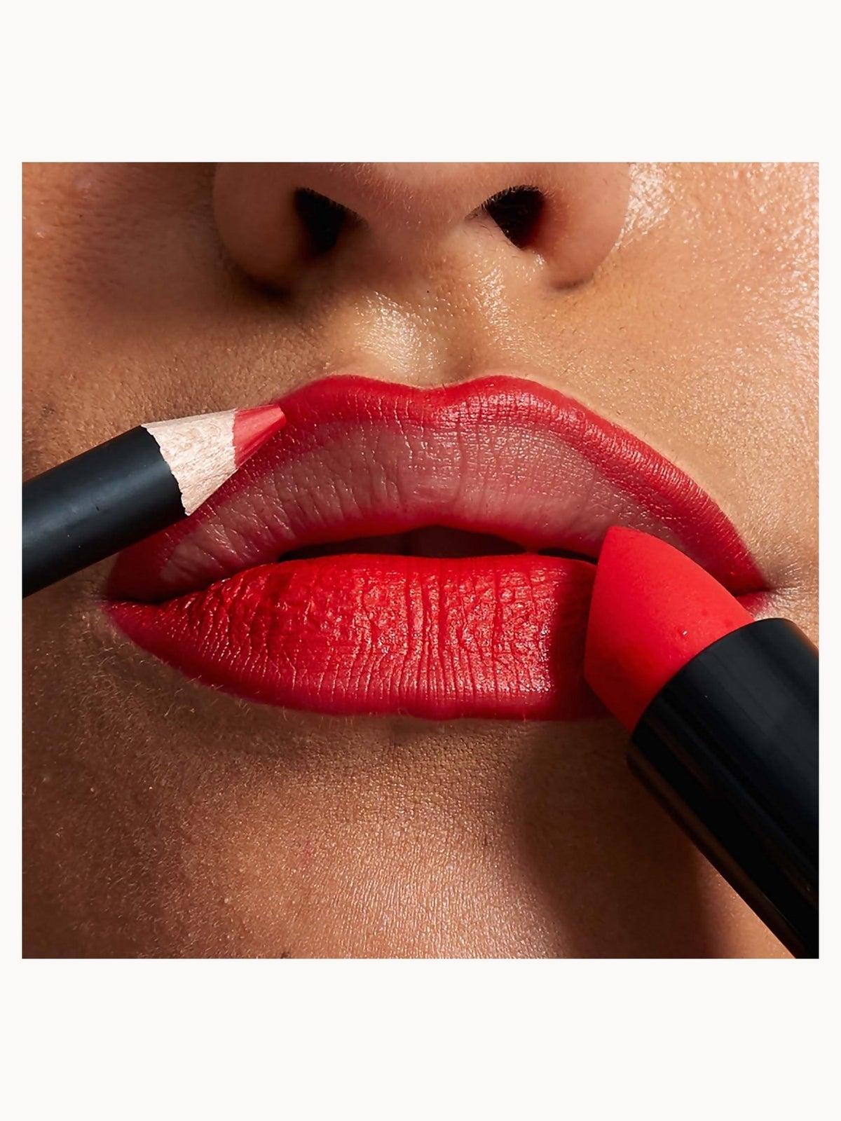NYX Professional Makeup Suede Matte Lip Liner (Various Shades) - Alabama - Deep Purple Red 3