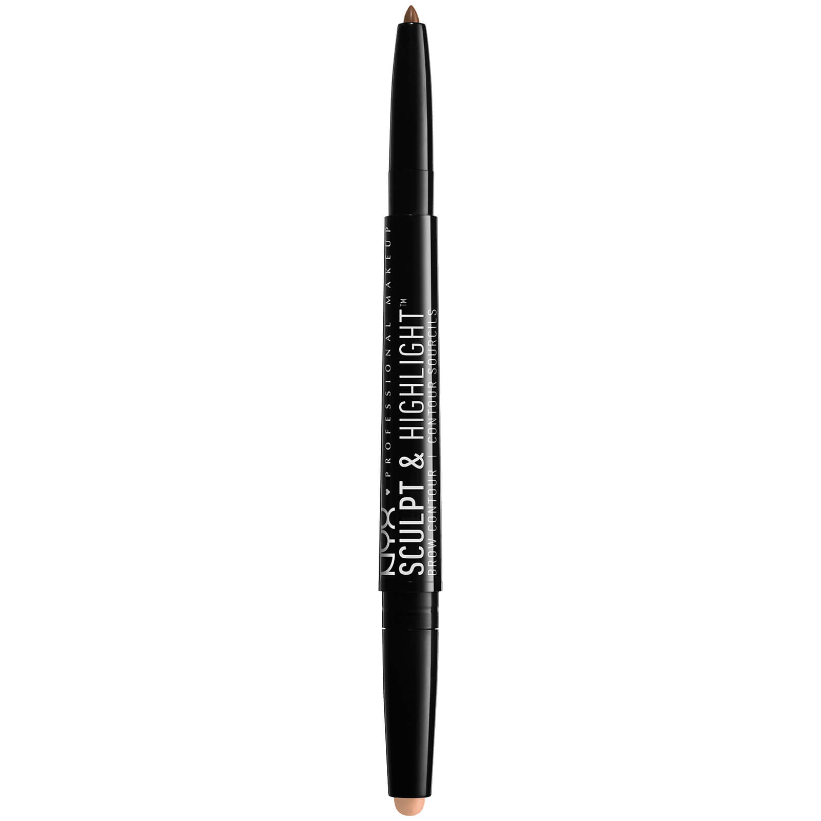 

Средство для контуринга бровей: хайлайтер + карандаш NYX Professional Makeup Sculpt & Highlight Brow Contour - Soft Brown/Rose