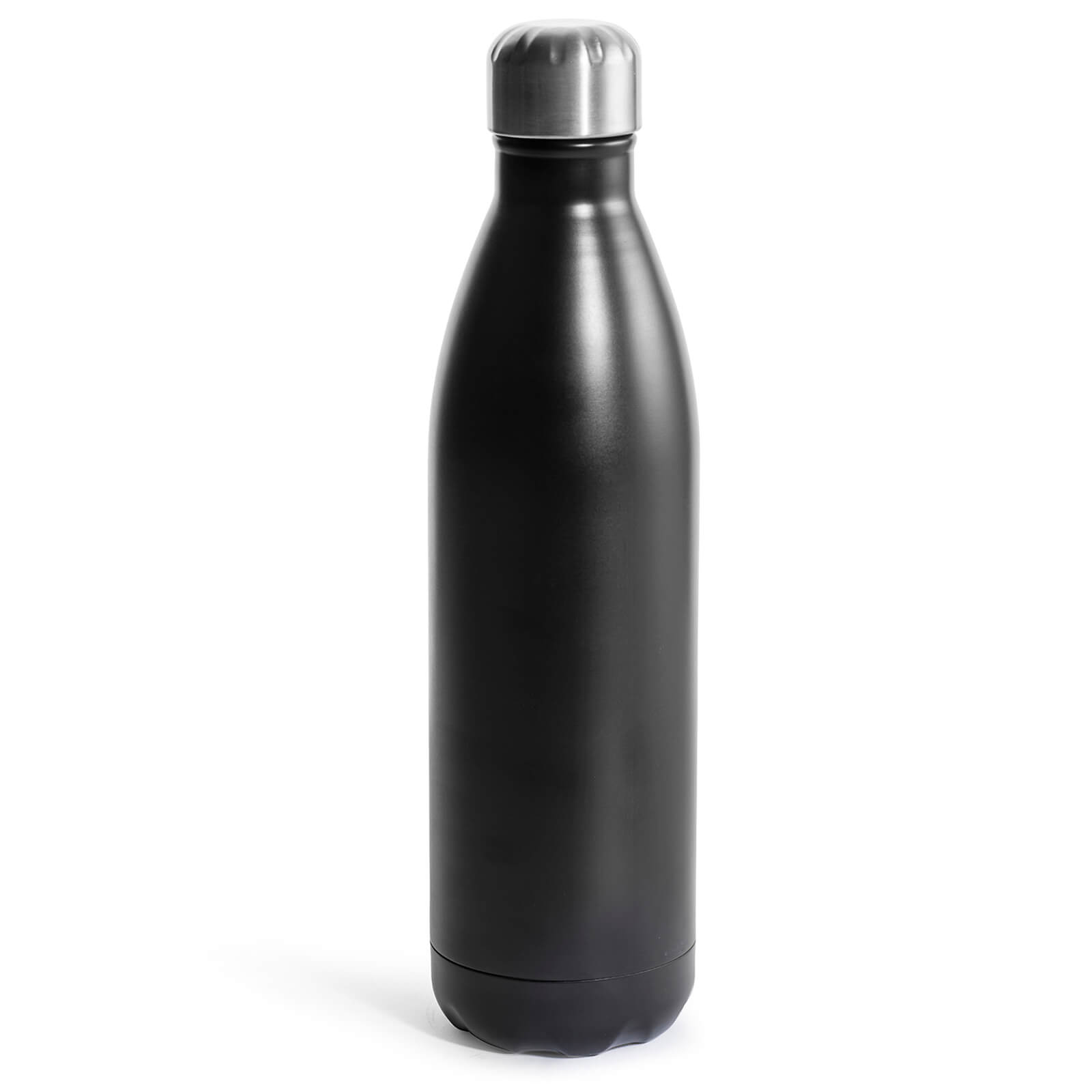 Image of Sagaform Steel Hot and Cold Bottle - Black (75cl)