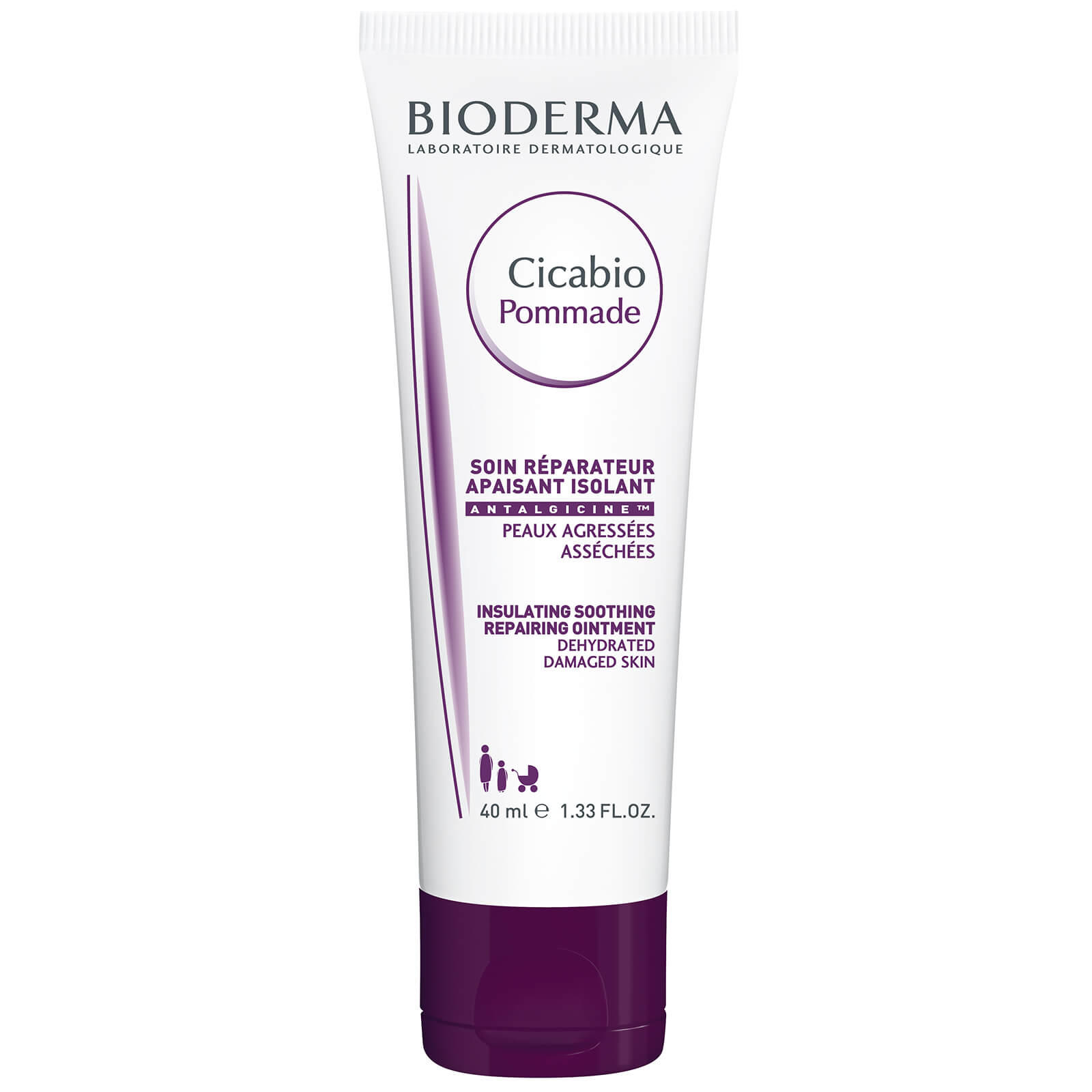Bioderma Cicabio Pommade Insulating Soothing Repairing Ointment 40ml