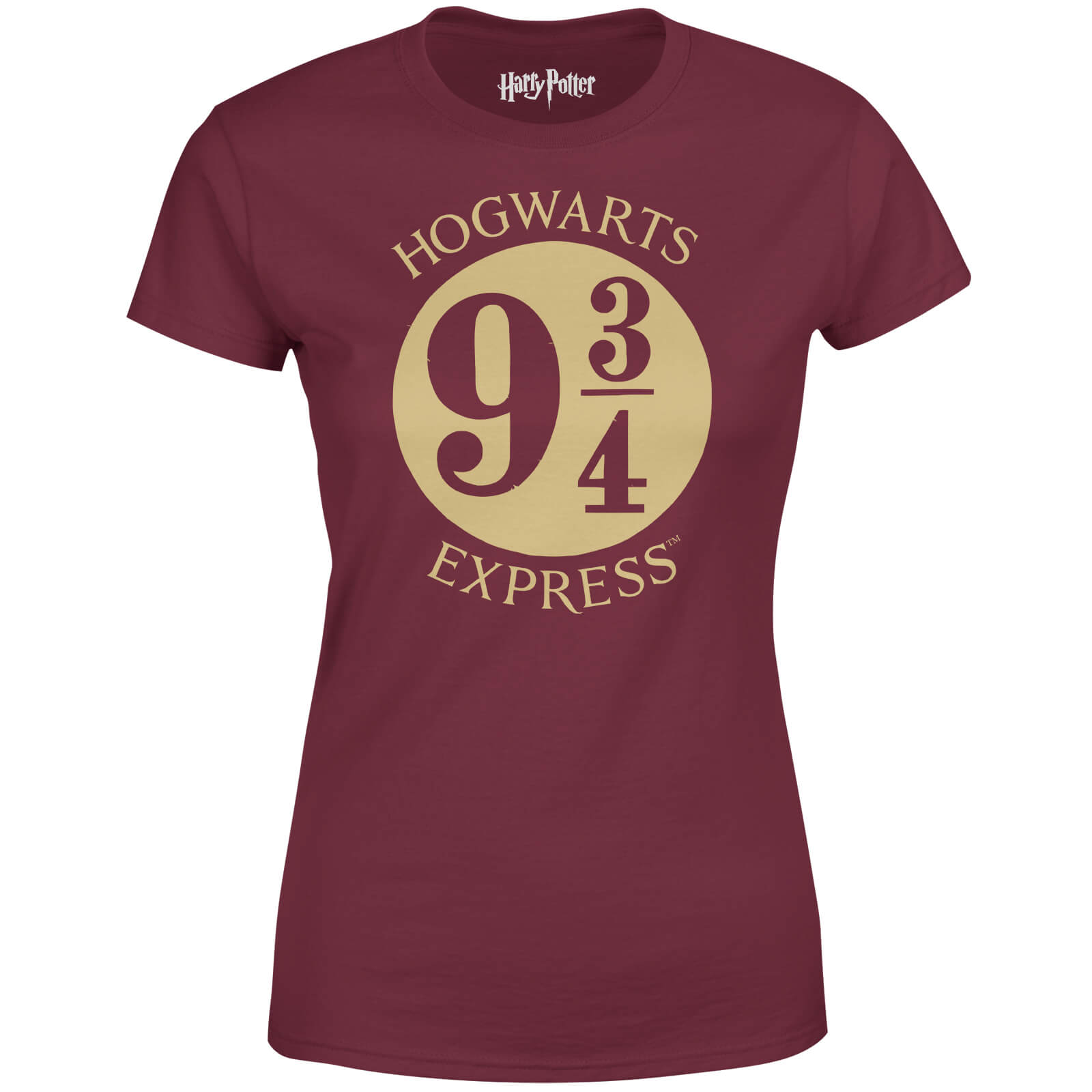 

T-Shirt Harry Potter Platform Burgundy - Donna - XXL