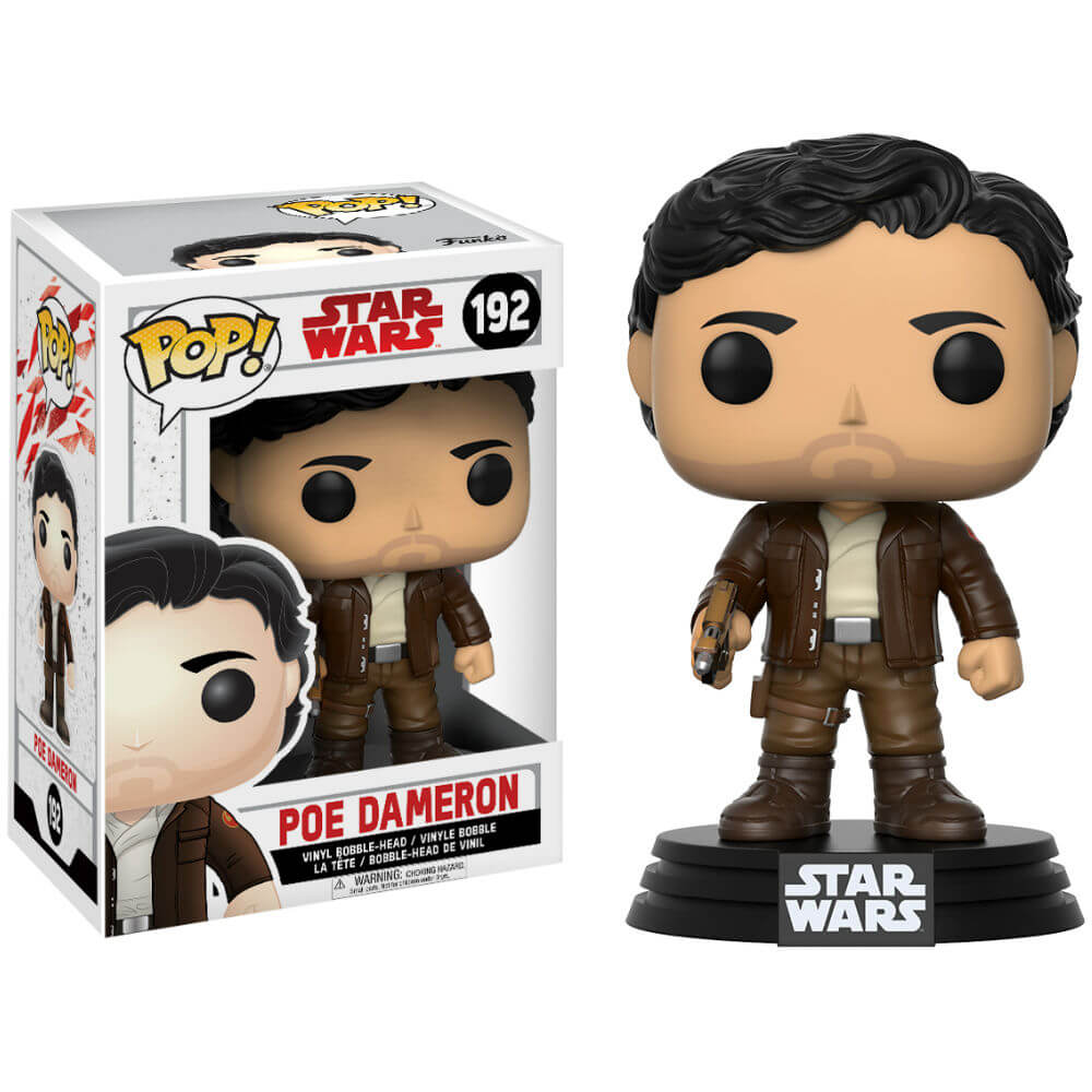 Figurine Funko Pop! Star Wars Ep.8 The Last Jedi : Poe Dameron - vue 5
