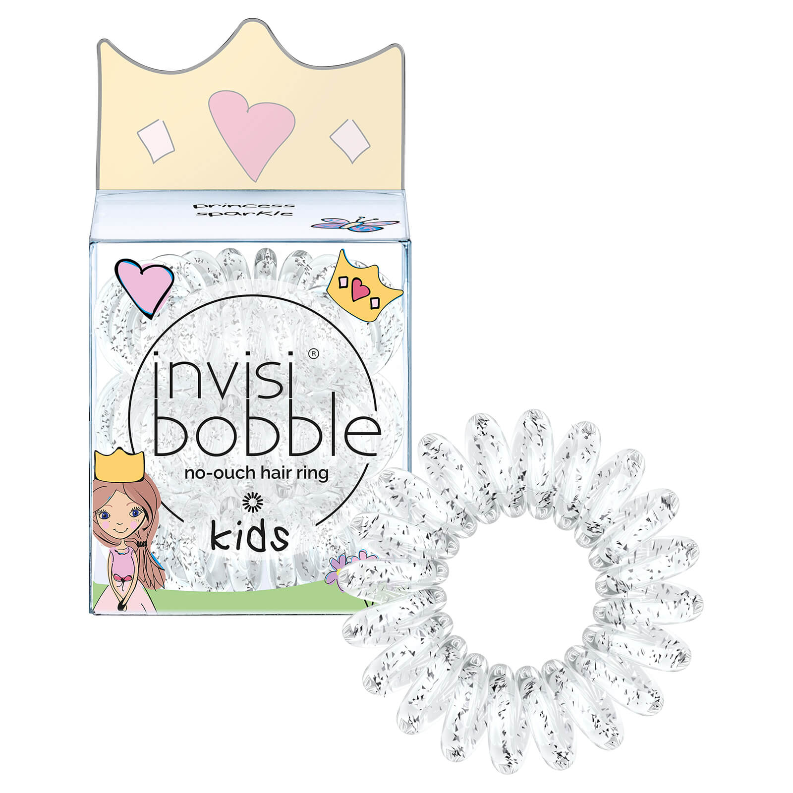 

invisibobble Kids' Hair Tie - Princess Sparkle