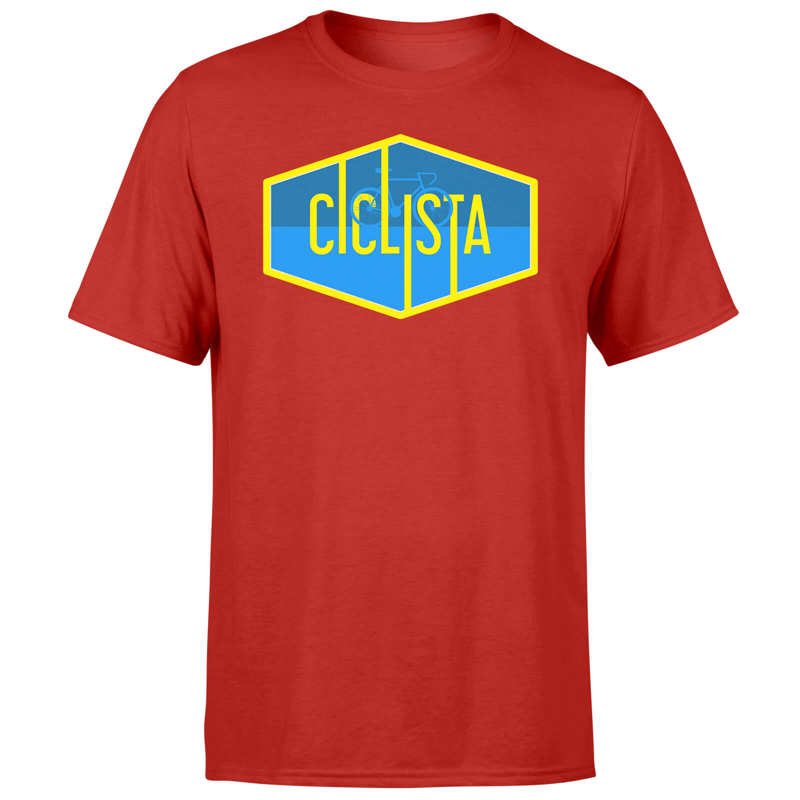 Ciclista Men's Red T-Shirt - S