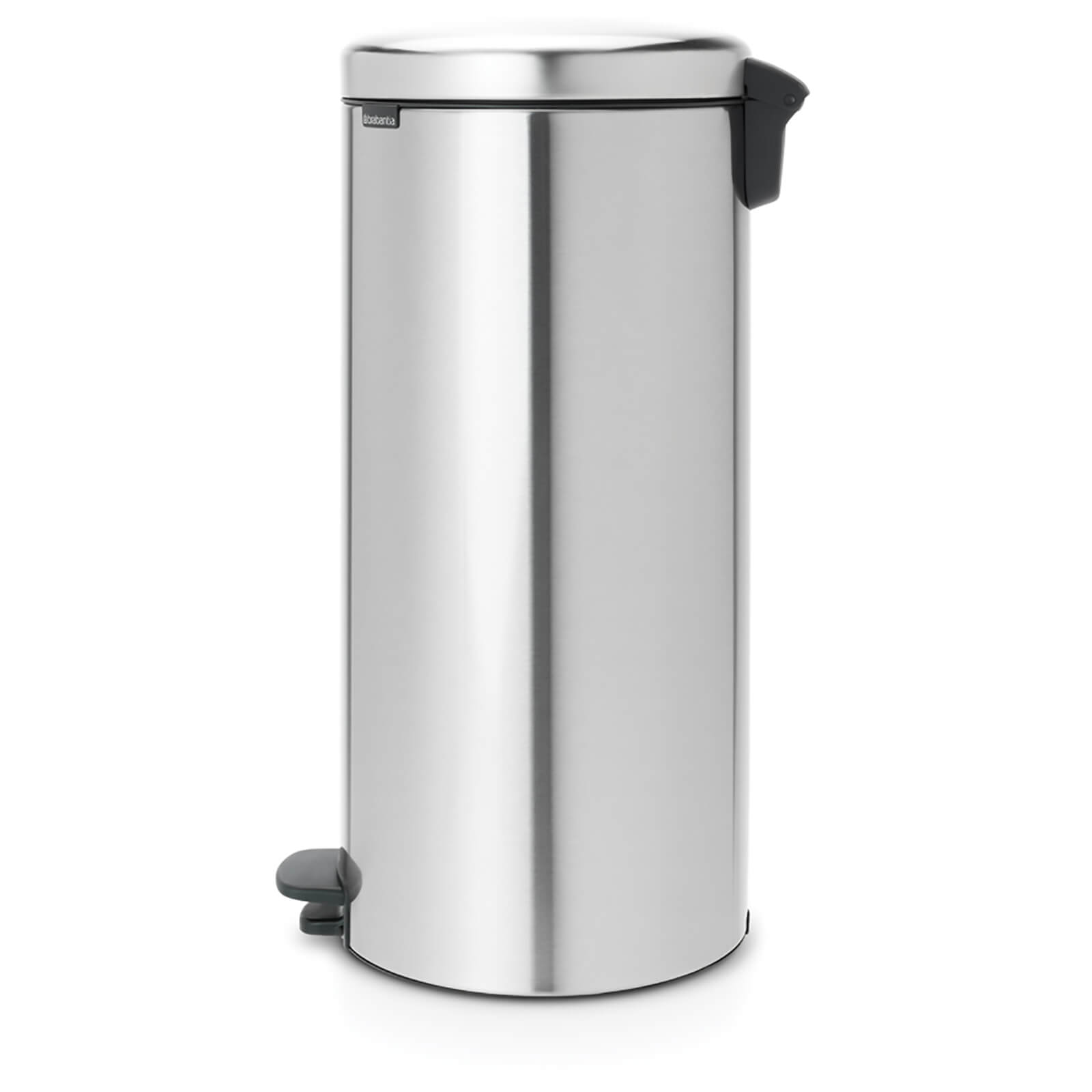 Brabantia New Icon 30 Litre Pedal Bin - Matt Steel Fingerprint Proof