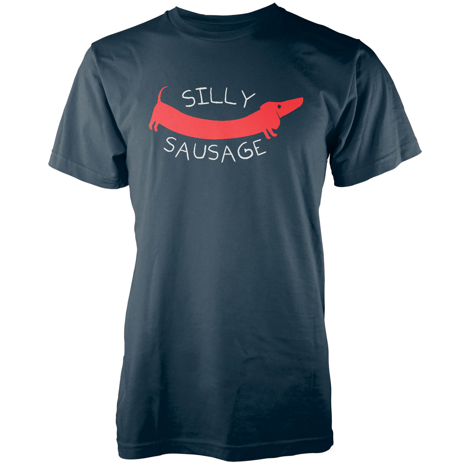 Silly Sausage Navy T-Shirt - L