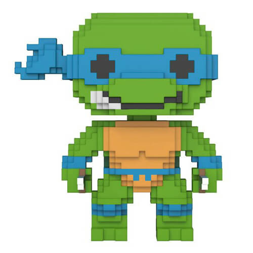8 Bit Teenage Mutant Ninja Turtles Leonardo Pop! Vinyl Figure