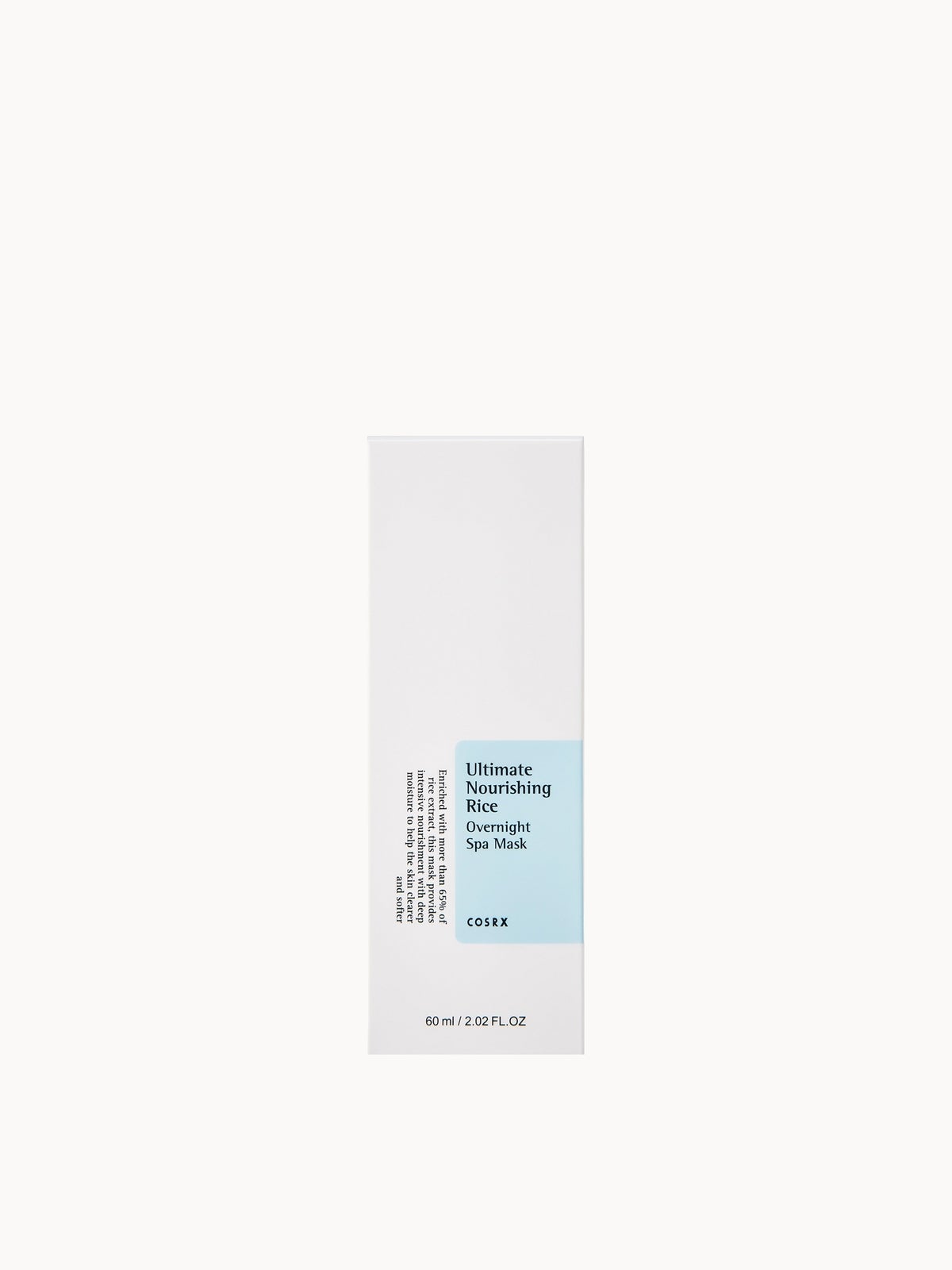 COSRX Ultimate Nourishing Rice Overnight Spa Mask 60ml 3