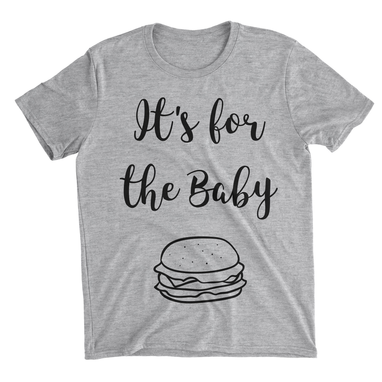 It's For The Baby Grey T-Shirt - S - Grey