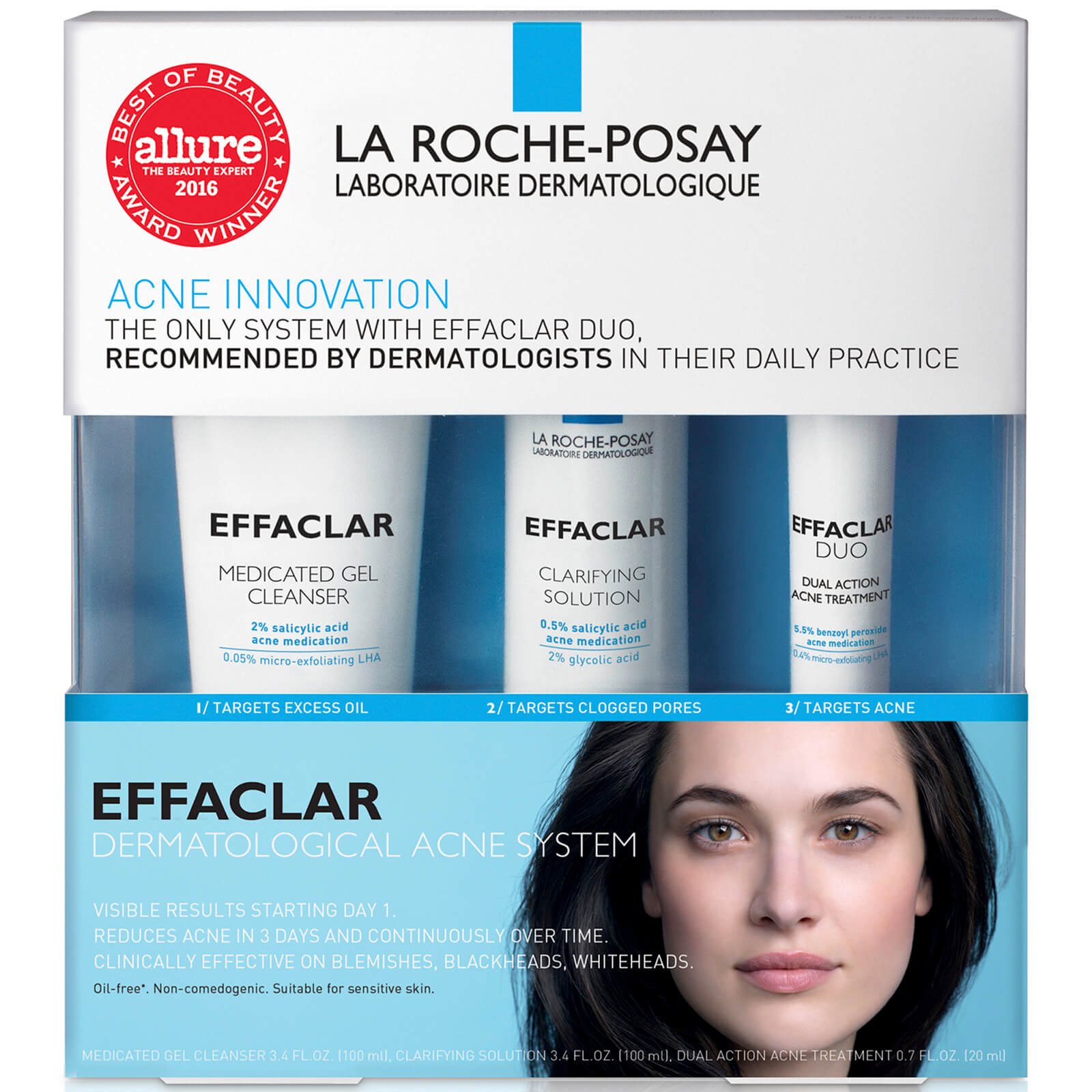 Shop La Roche-posay La Roche Posay Effaclar Dermatological Acne System