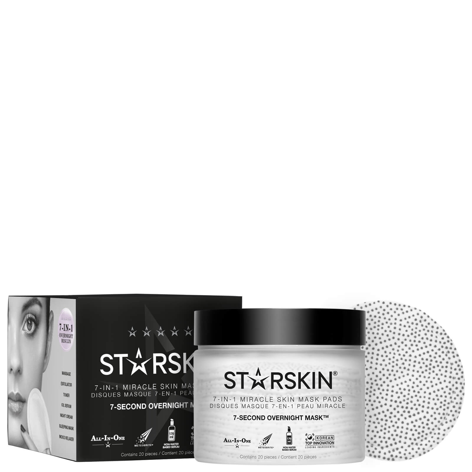 STARSKIN STARSKIN 7-SECOND OVERNIGHT MASK,SST072