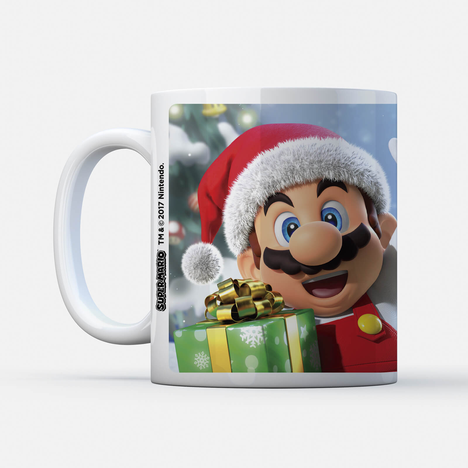 Nintendo Super Mario Claus Wave Mug
