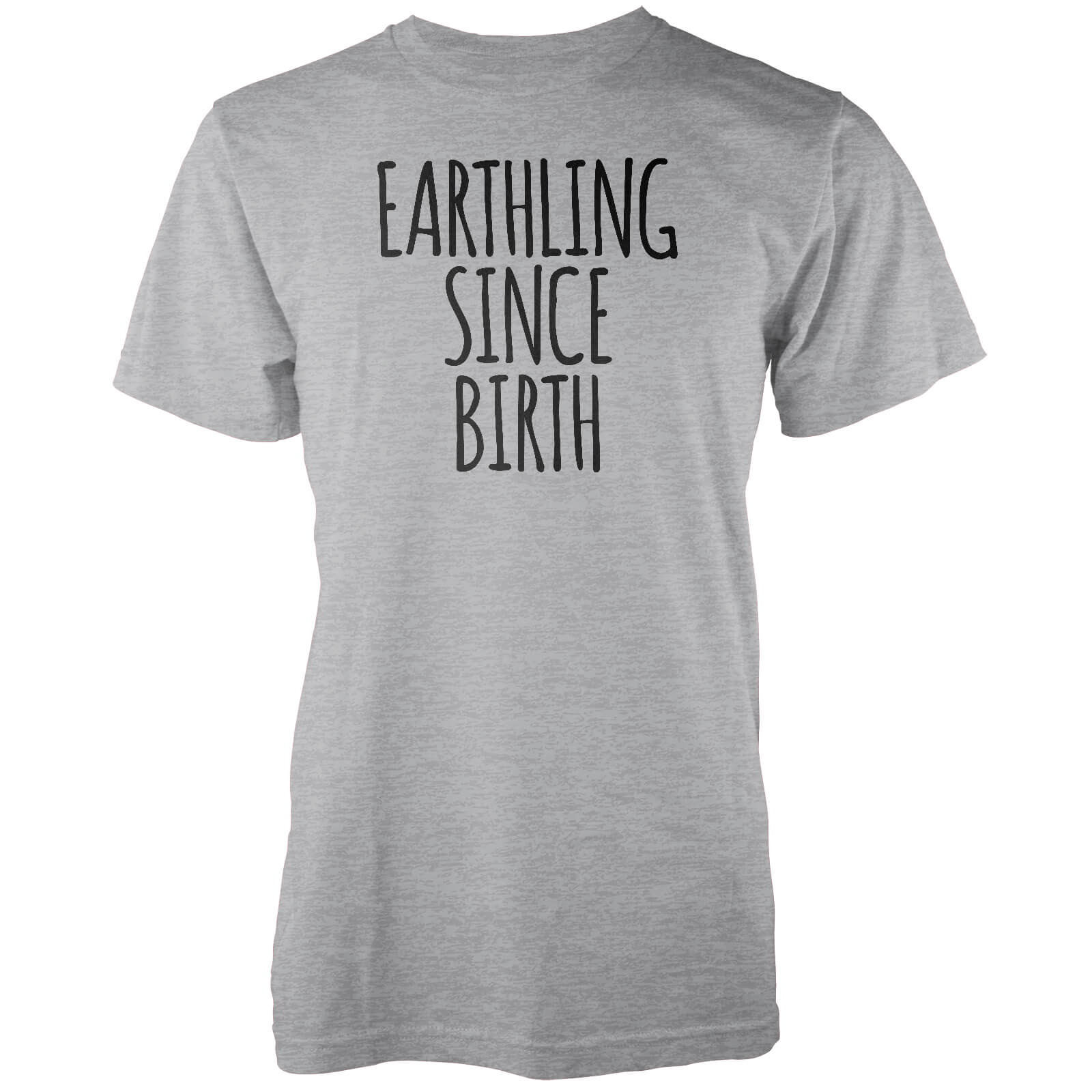 T-Shirt Femme Earthling Since Birth - Gris - S - Gris