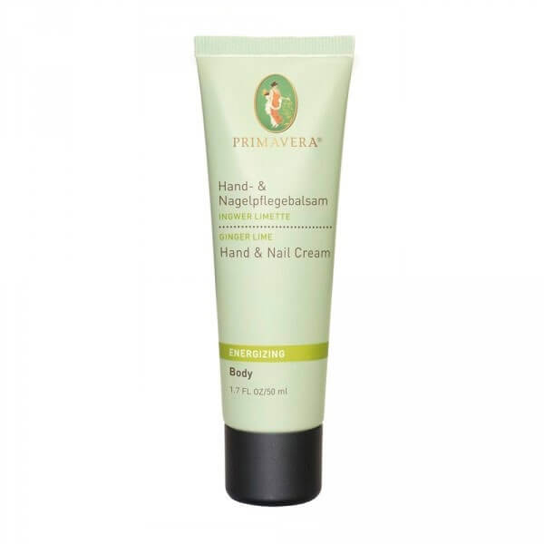 PRIMAVERA Hand- & Nagelpflegebalsam Ingwer Limette