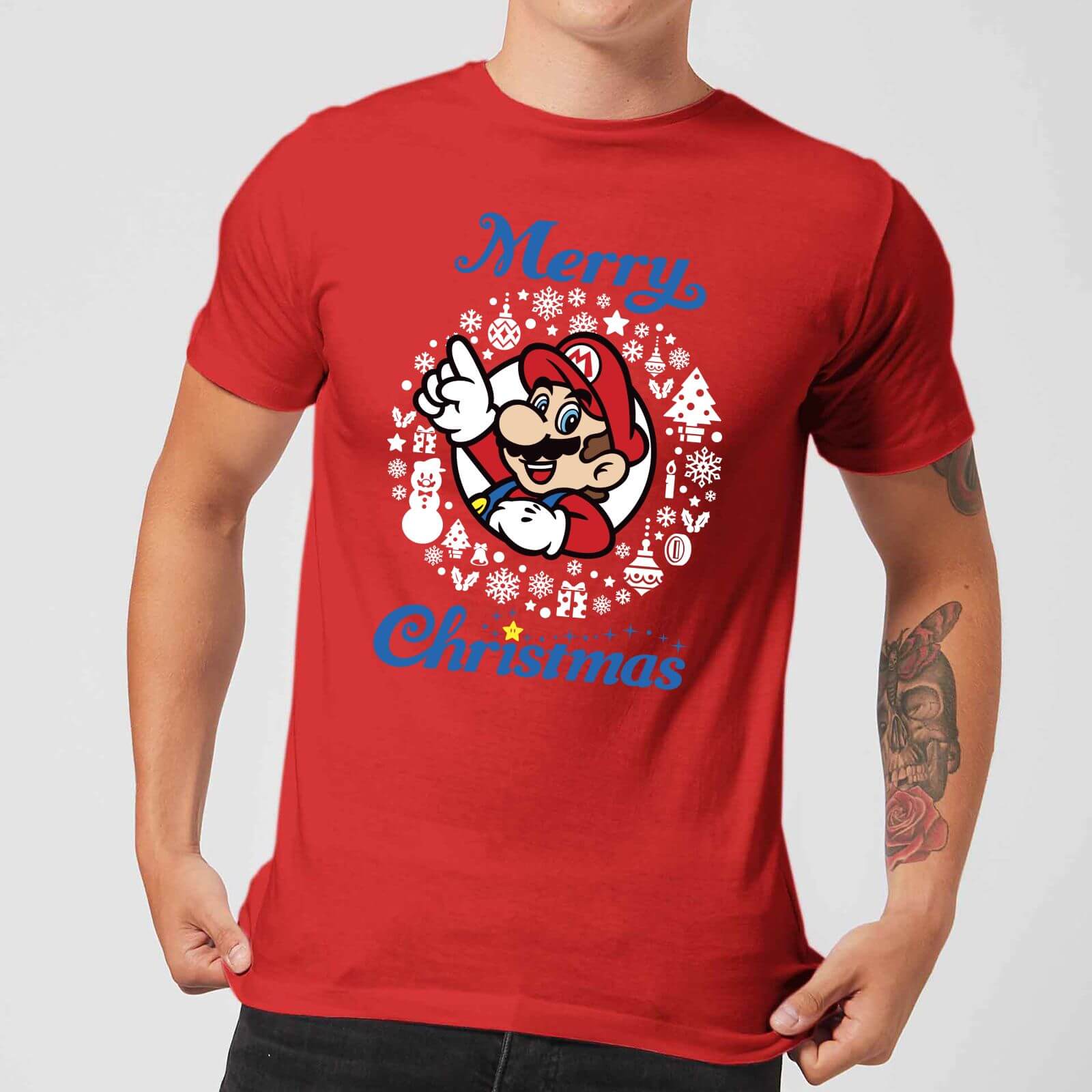 

T-Shirt Homme Luigi Couronne Blanche - Super Mario Nintendo - Vert - L