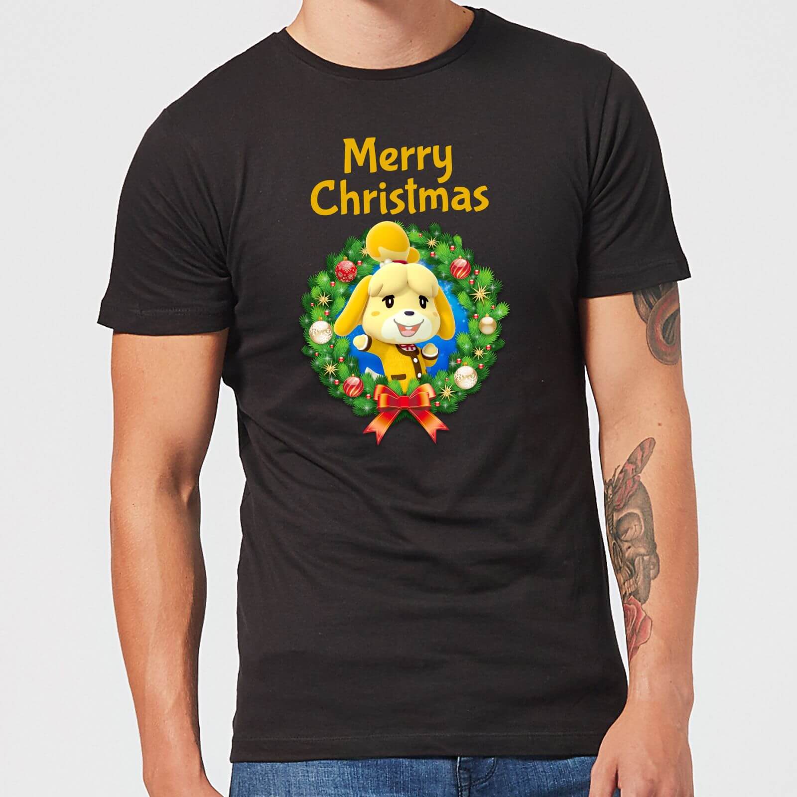 

T-Shirt de Noël Animal Crossing Nintendo - Noir - XXL