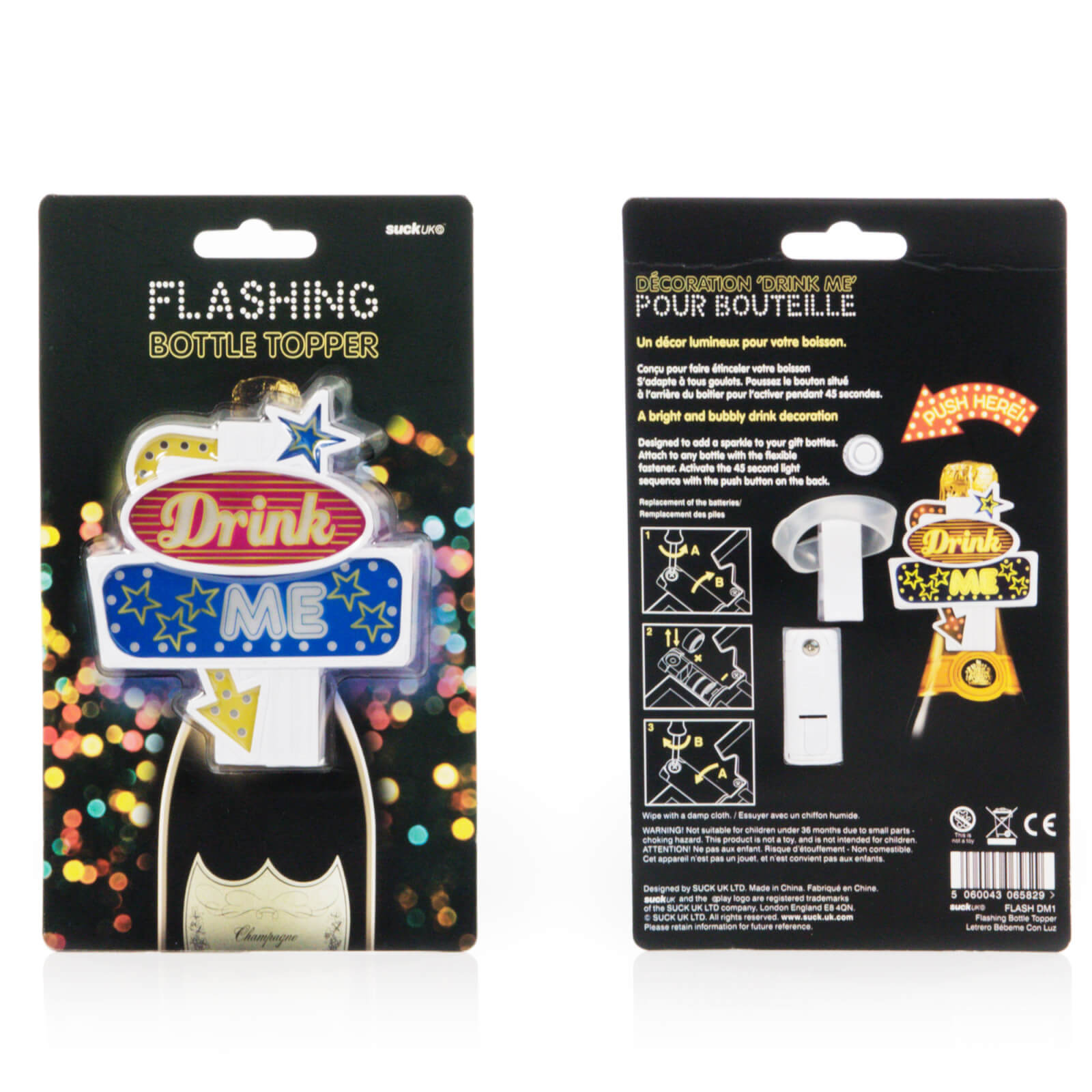 Flashing Bottle Topper