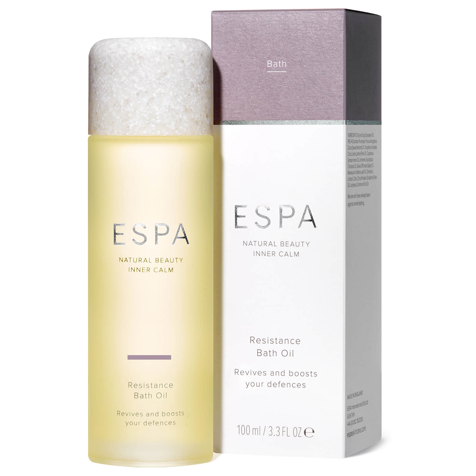 ESPA Resistance Bath Oil 100ml 2