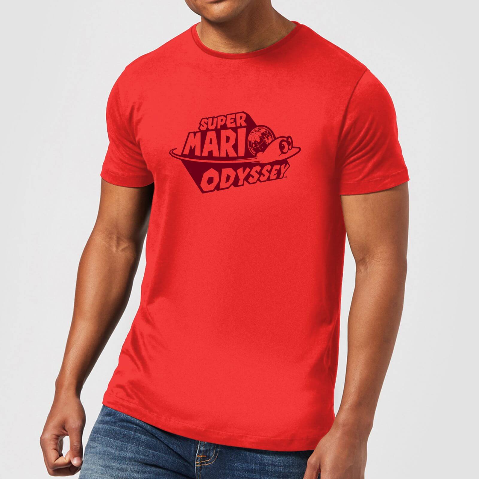 

T-Shirt Super Mario Odyssey Nintendo - Rouge - XL - Rouge