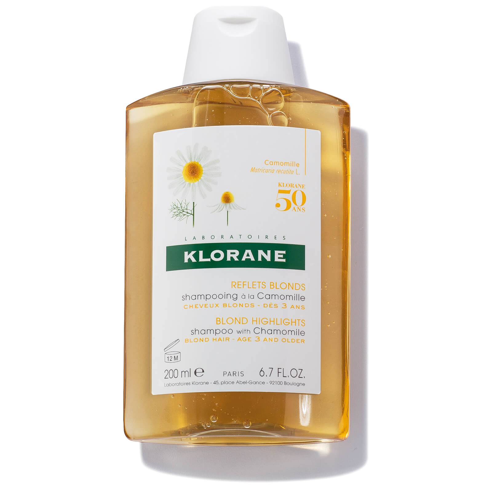 

KLORANE Camomile Shampoo 200ml