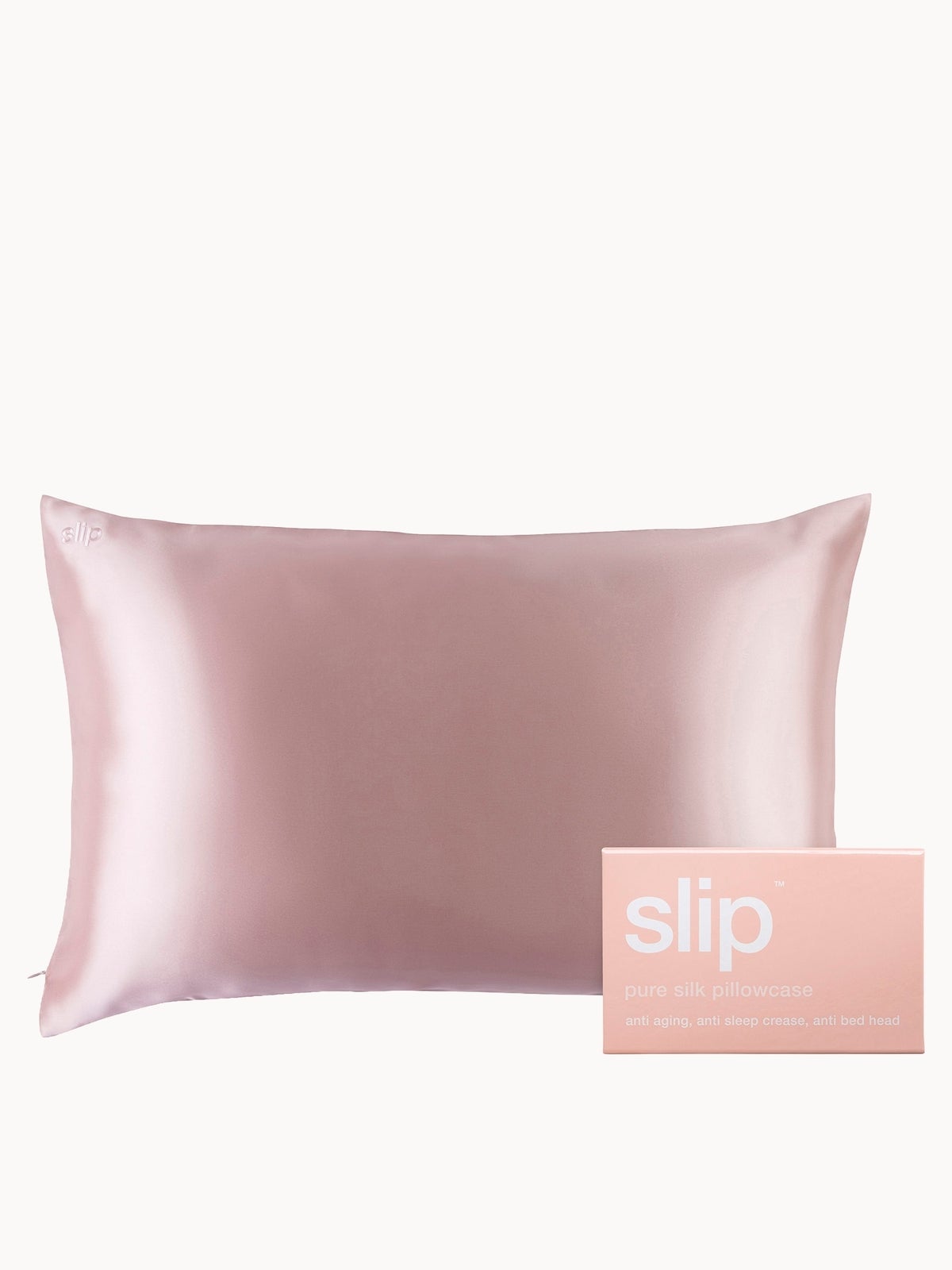Slip Silk Pillowcase - Queen - Pink