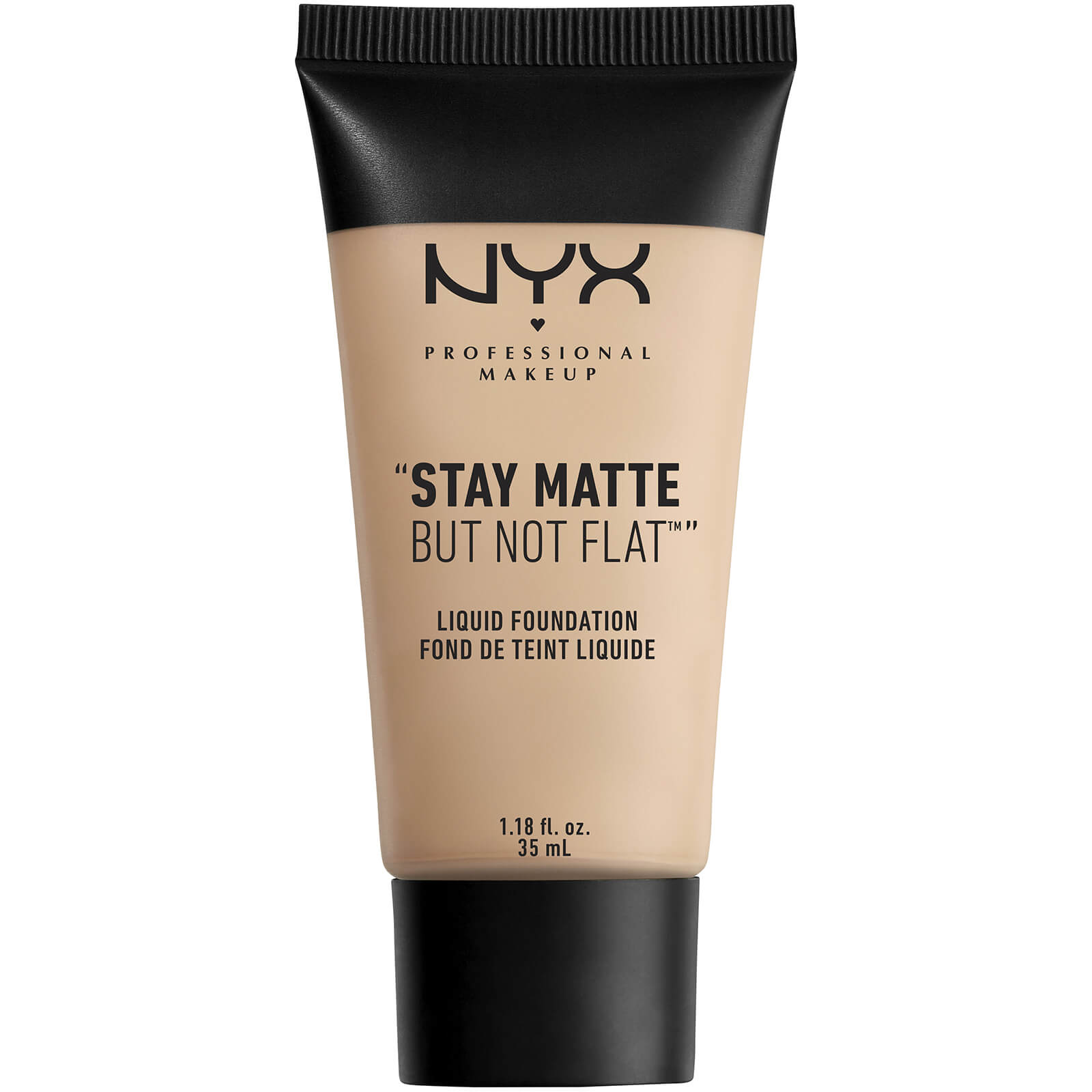 

Матирующая тональная основа NYX Professional Makeup Stay Matte But Not Flat Liquid Foundation (различные оттенки) - Porcelain