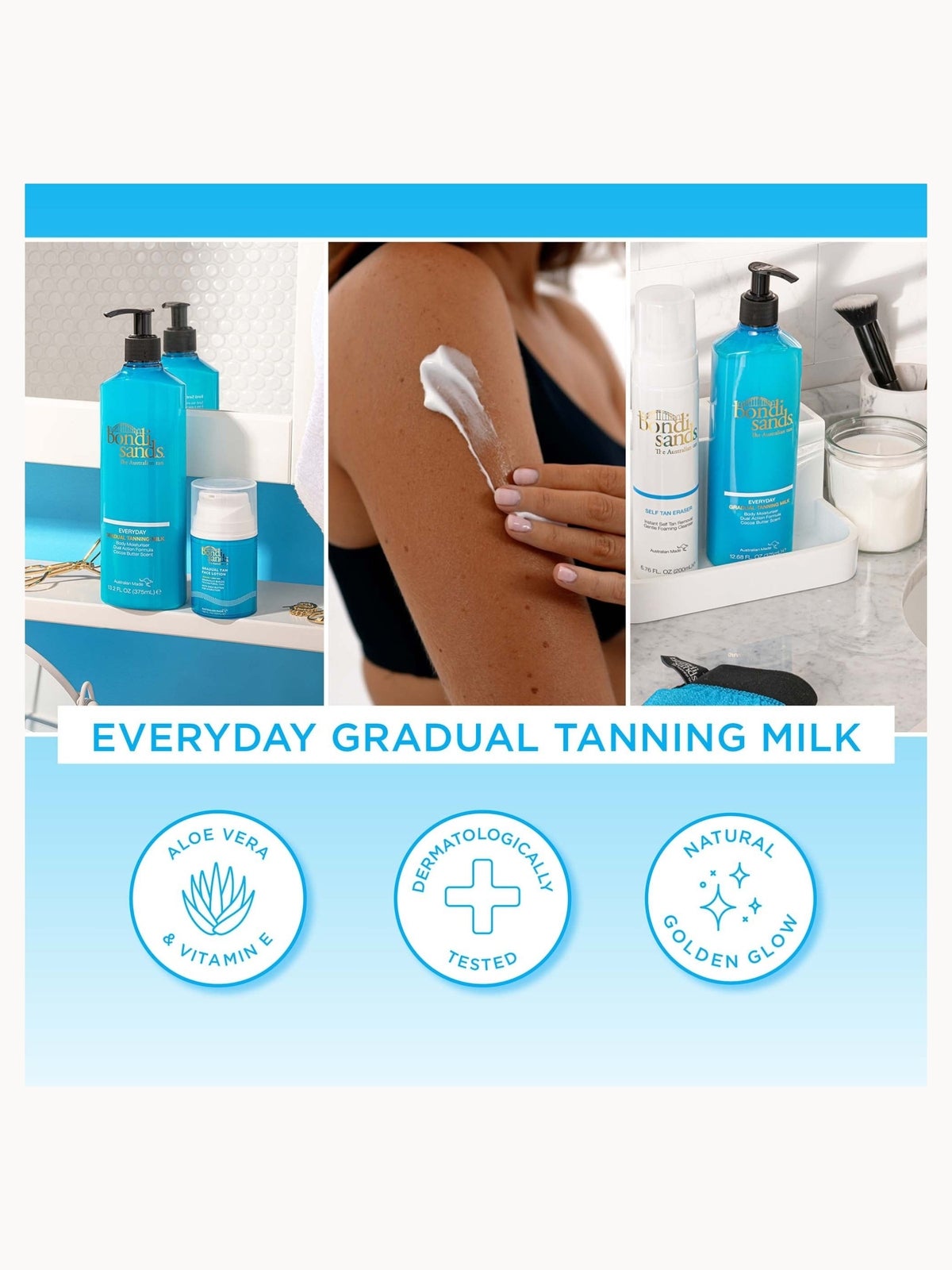 Bondi Sands Everyday Gradual Tanning Milk 375ml 4