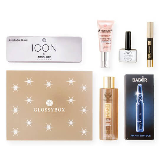 Golden Christmas Box