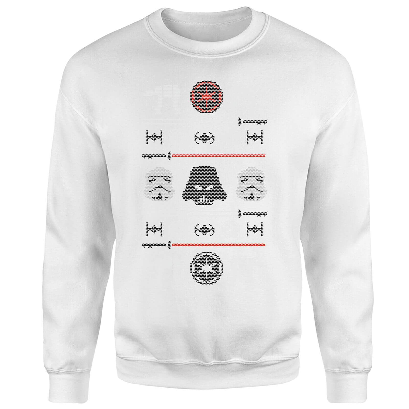 

Pull de Noël Homme Star Wars Impérial - Blanc - L