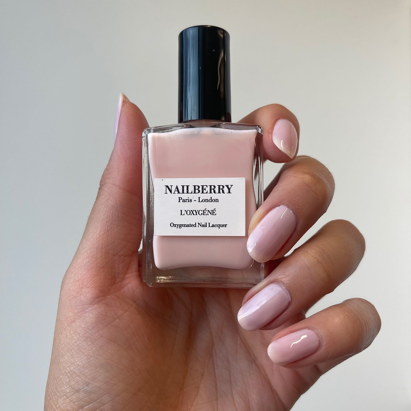 Nailberry L'Oxygene Nail Lacquer Candy Floss 2