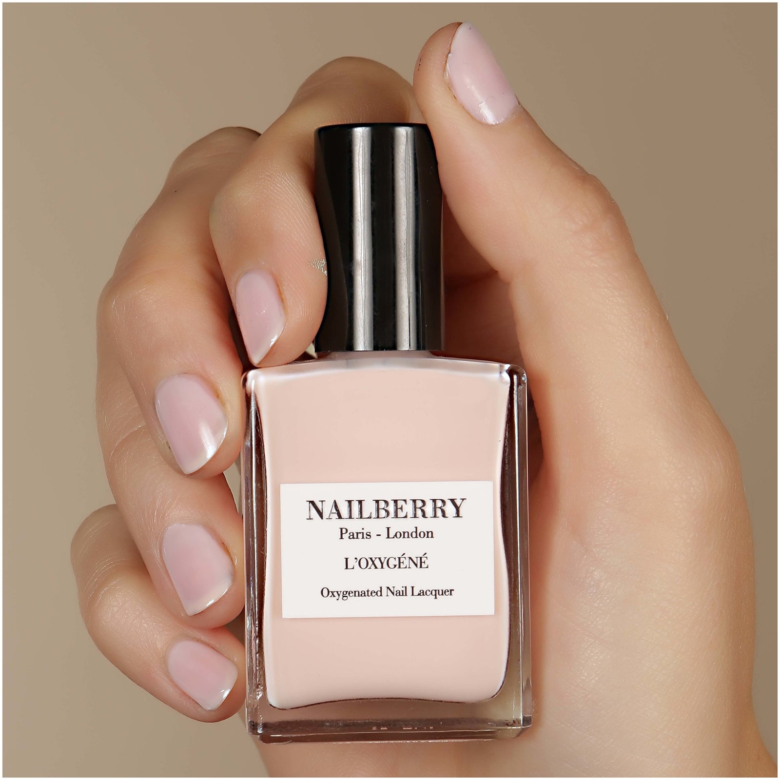 Nailberry L'Oxygene Nail Lacquer Candy Floss 3