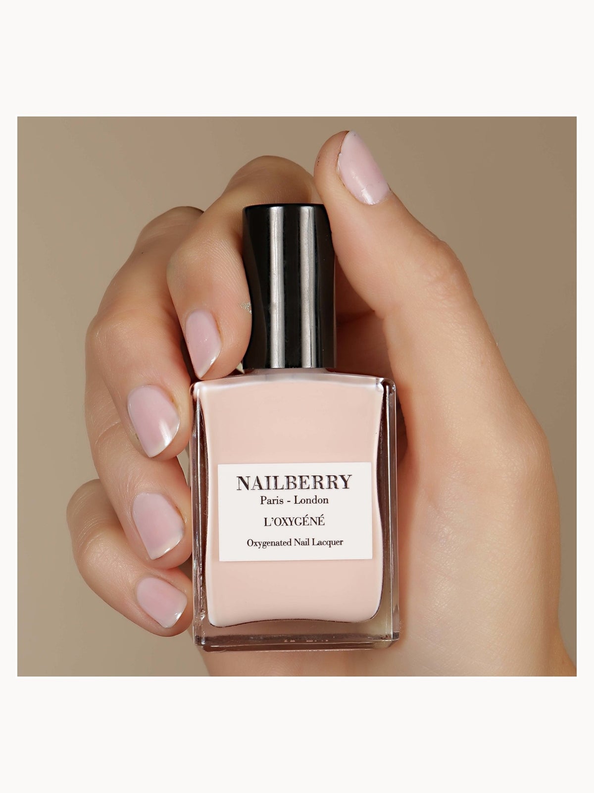 Nailberry L'Oxygene Nail Lacquer Candy Floss 3