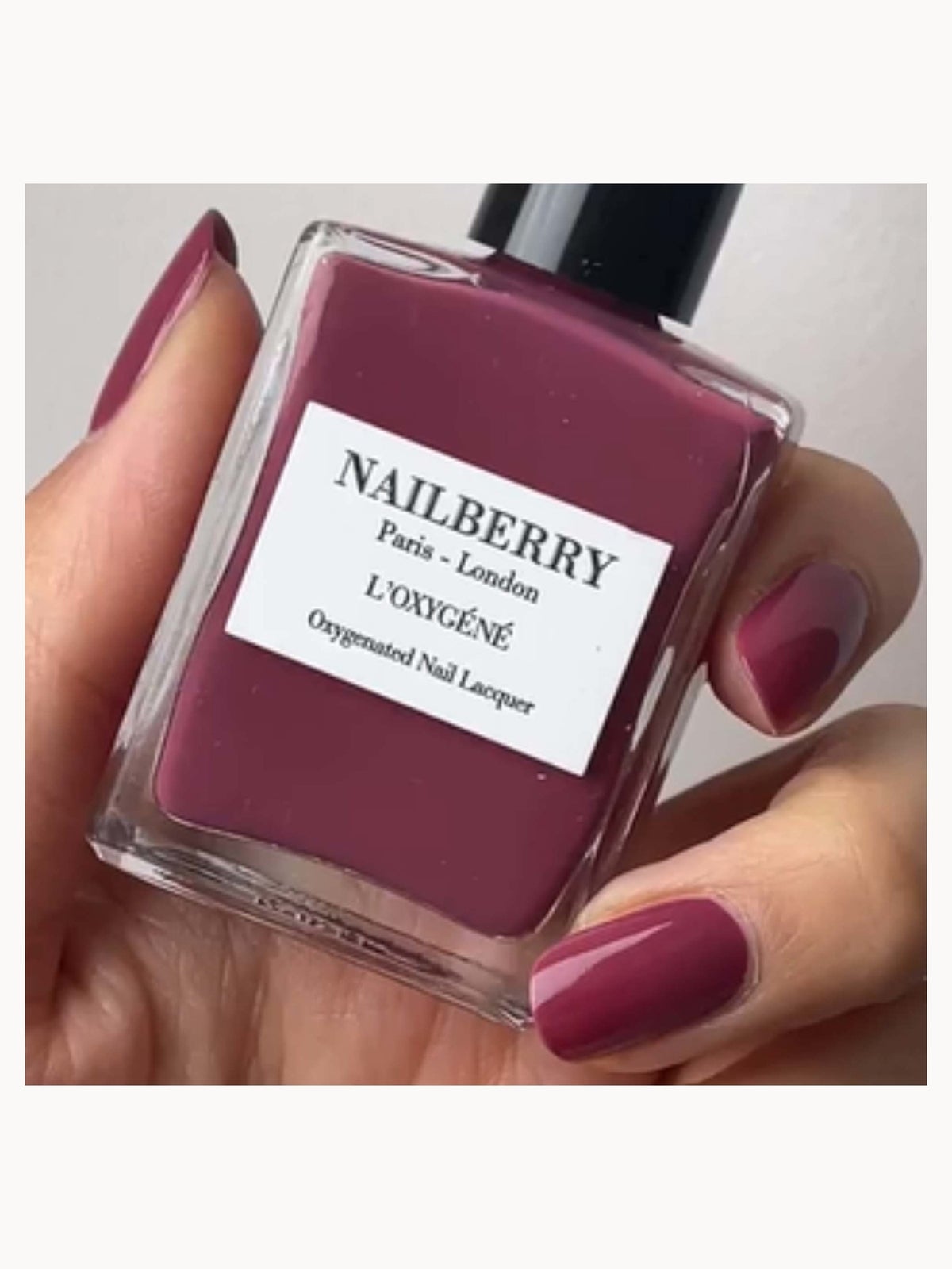 Nailberry L'Oxygene Nail Lacquer Fashionista 2