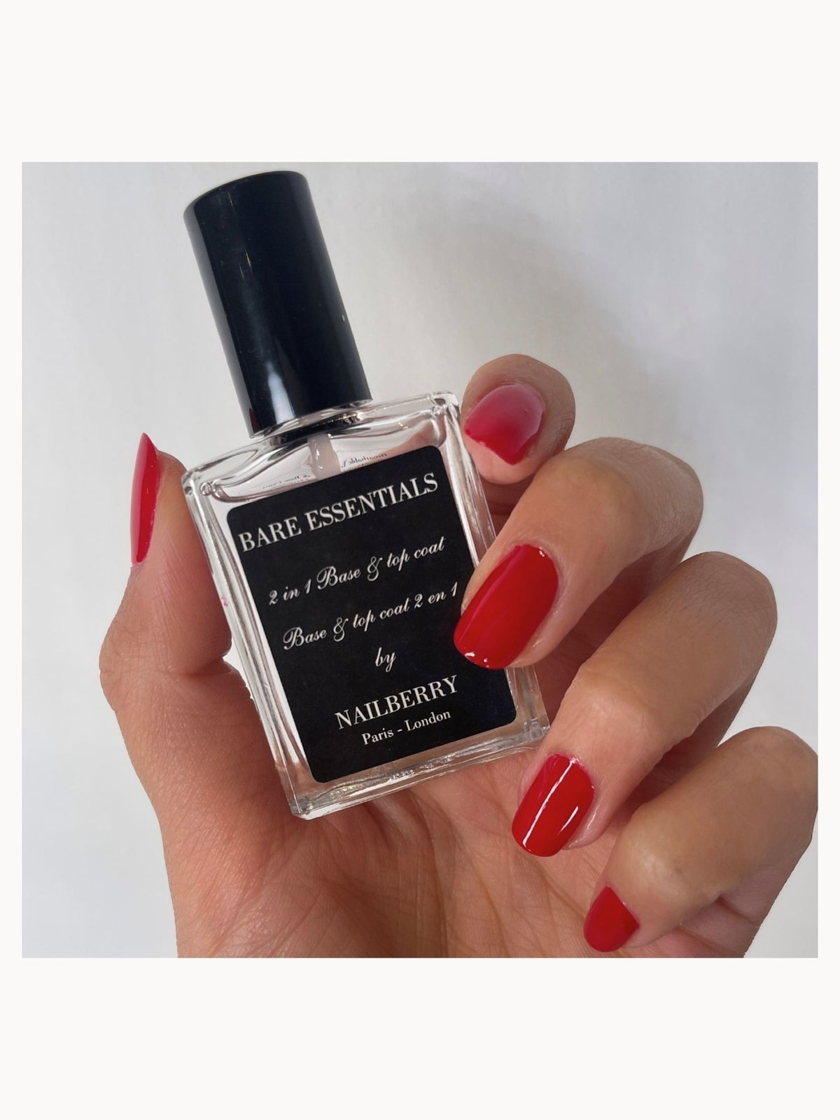 Nailberry Bare Essentials 2 in 1 Base & Top Coat 3