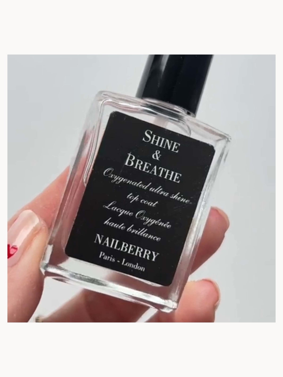 Nailberry Shine & Breathe Oxygenated Ultra Shine Top Coat 2