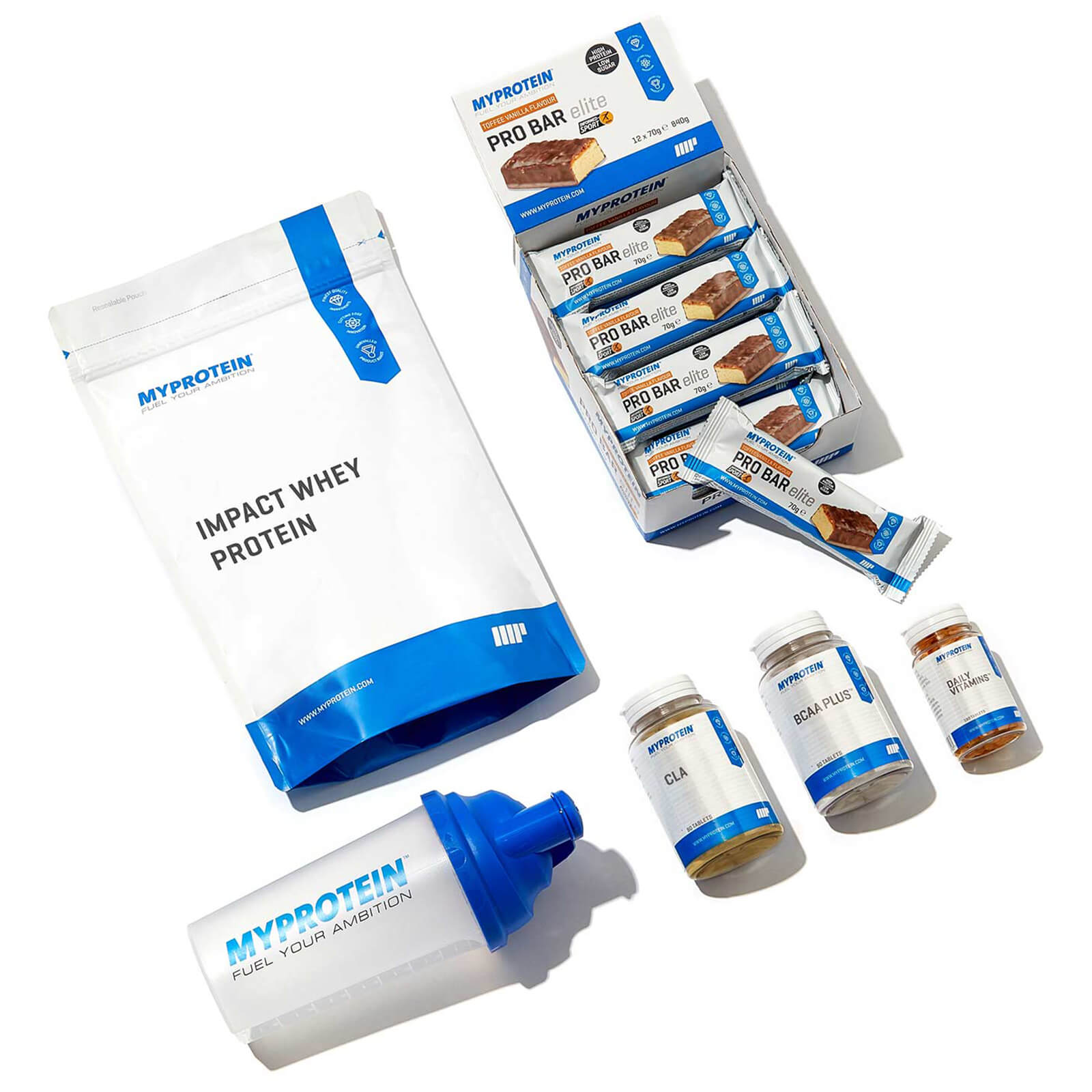 Myprotein Build Lean Muscle Bundle - Caramel Hazelnut - Vanilla