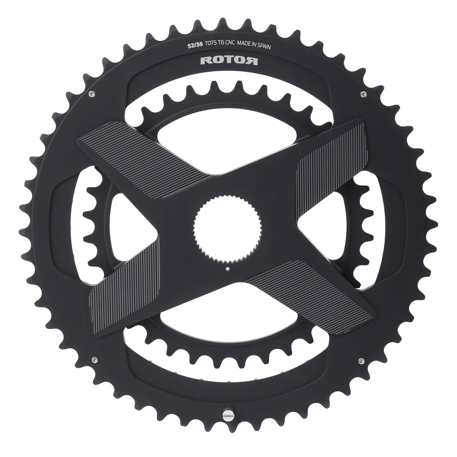 Rotor ALDHU Direct Mount Round Chainring - 110 BCD - 53/39T