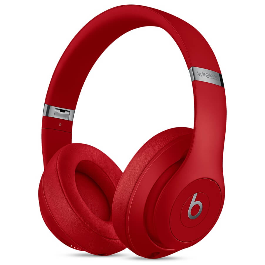 Beats Studio3 Wireless Over-Ear Headphones - Red