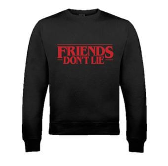 Friends Don't Lie Black Sweatshirt - L