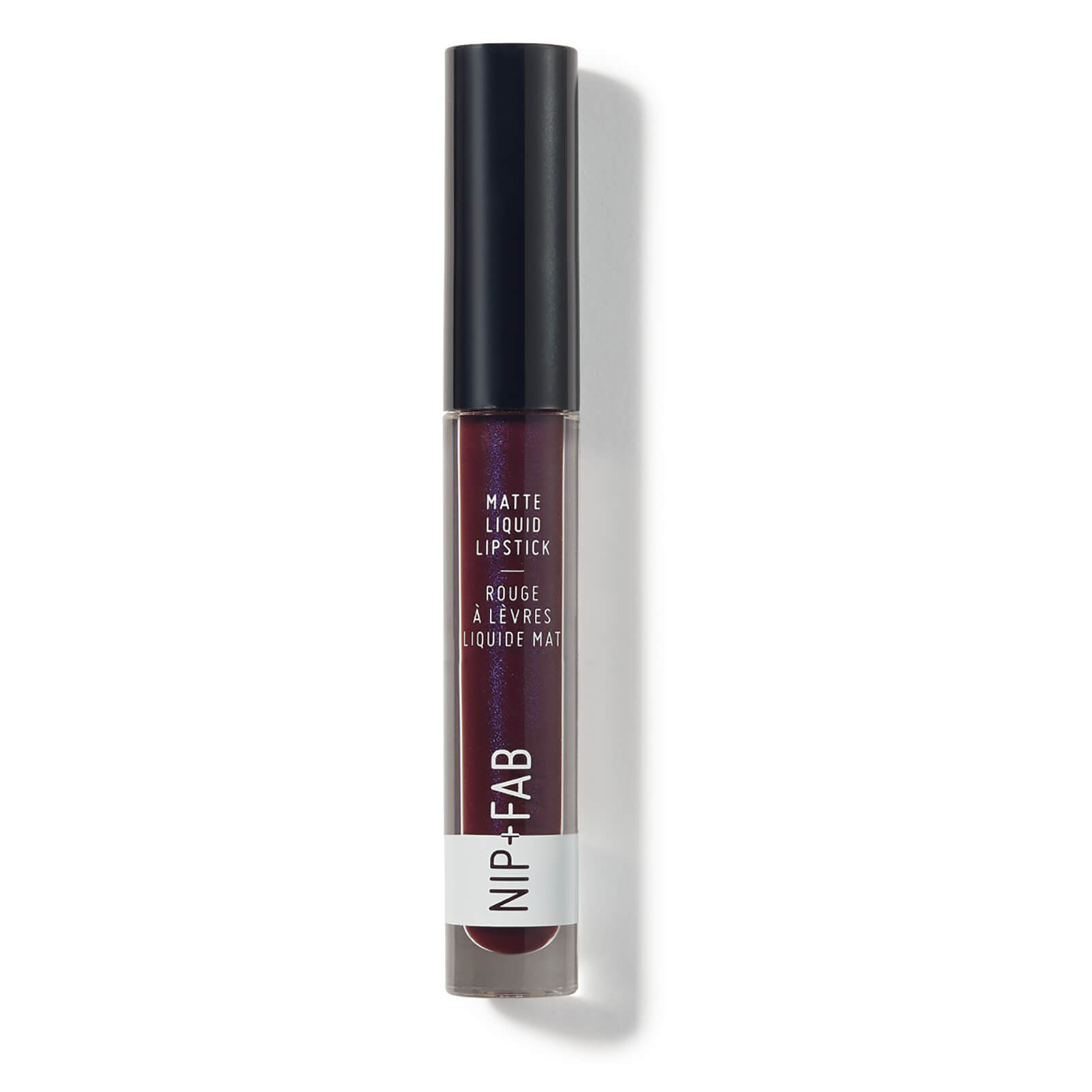 NIP+FAB Make Up Matte Liquid Lipstick 2.6ml (Various Shades) - Black Grape
