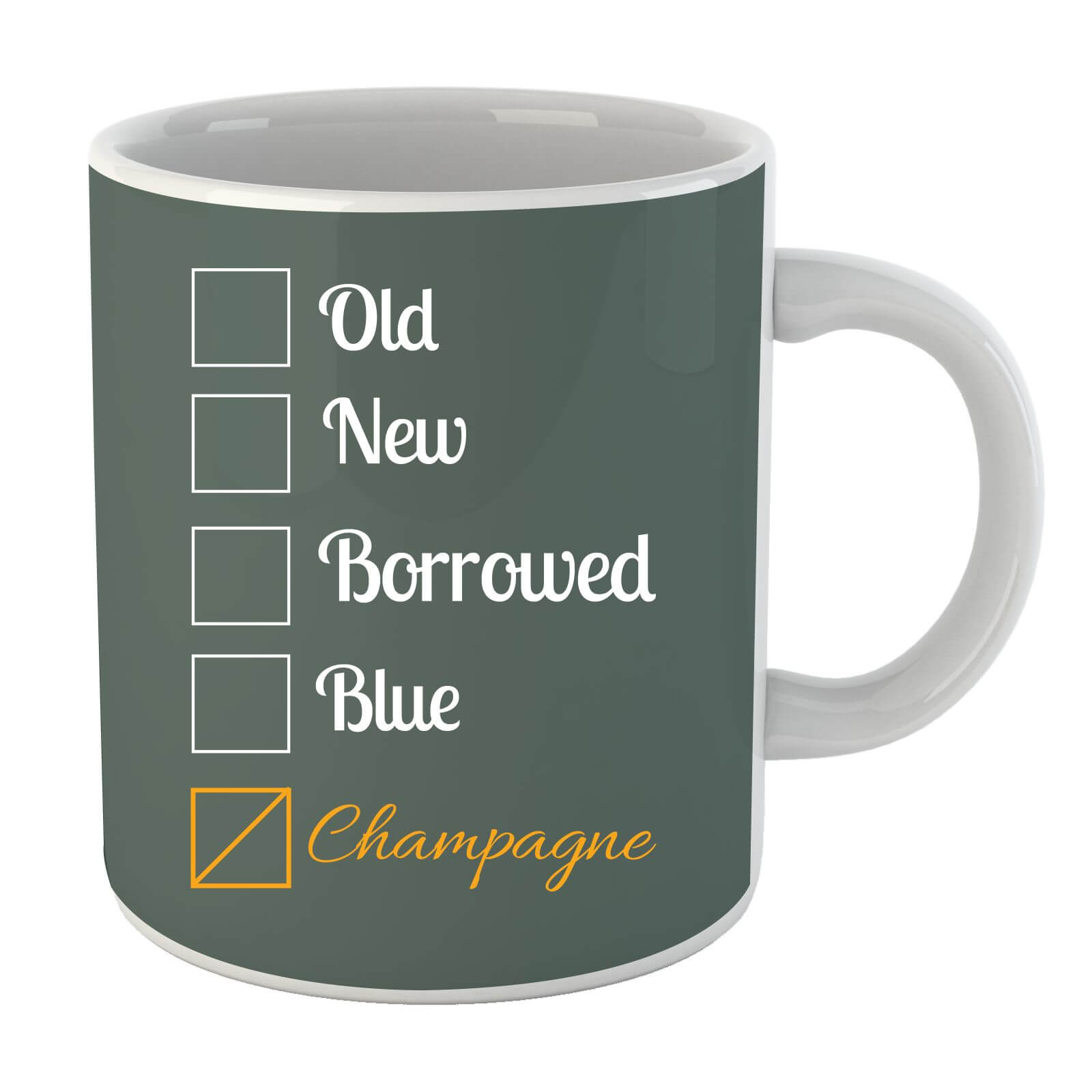 Champagne Tick Box Mug