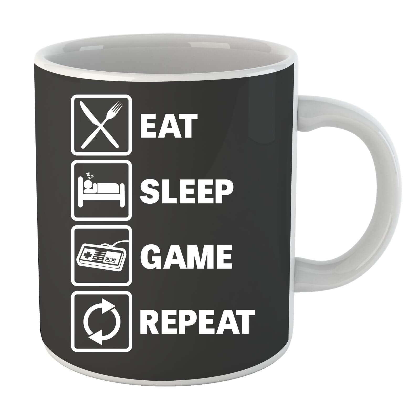 Eat Sleep Game Repeat Mug