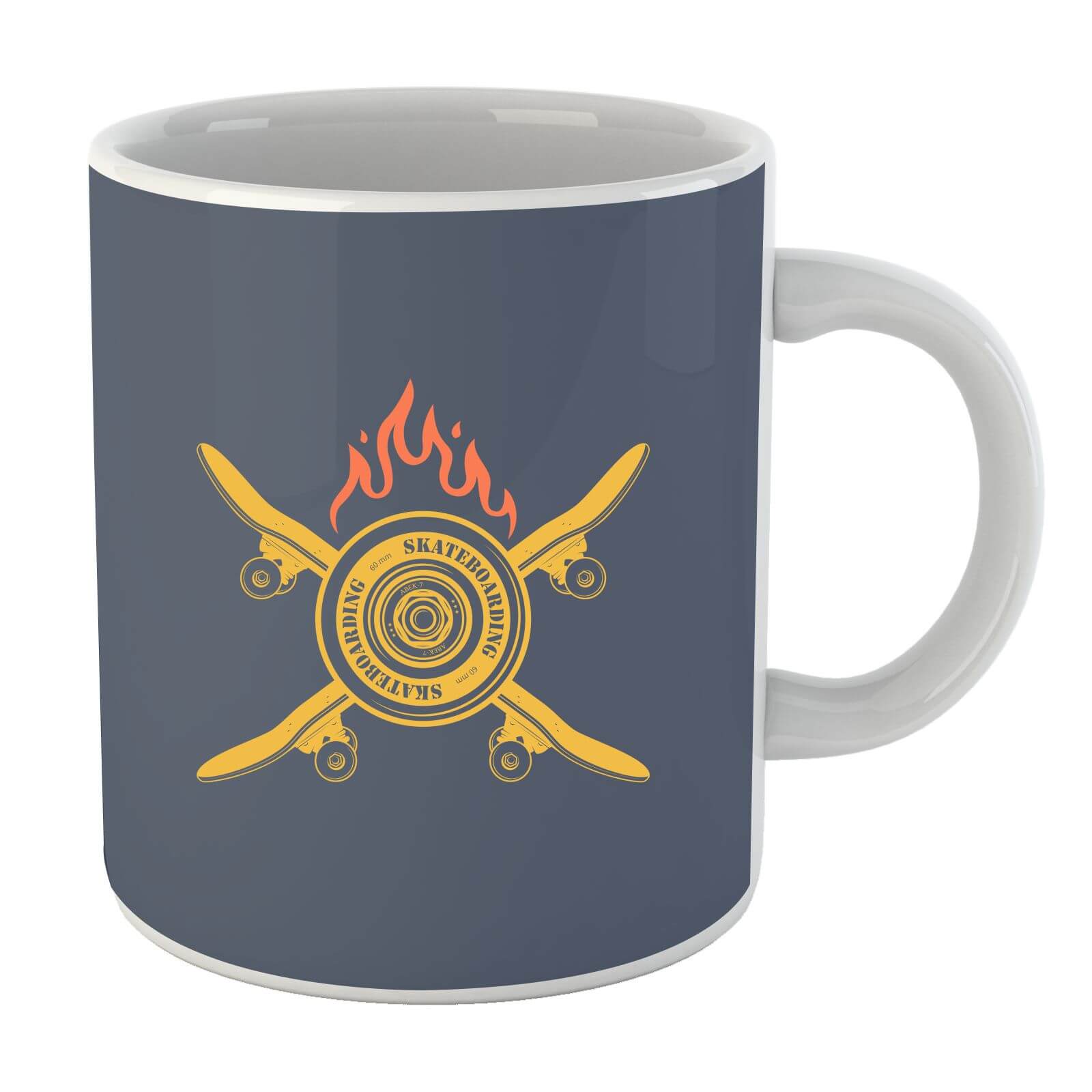 Skateboards on Fire Mug