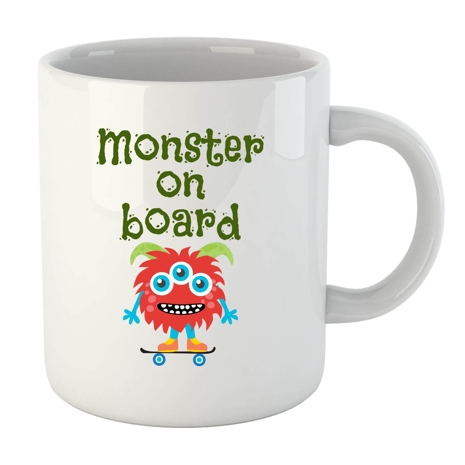 Monster on Board Mug