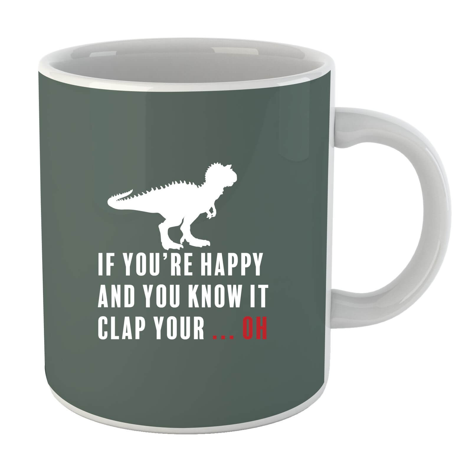 If You're Happy and You Know It (white) Mug