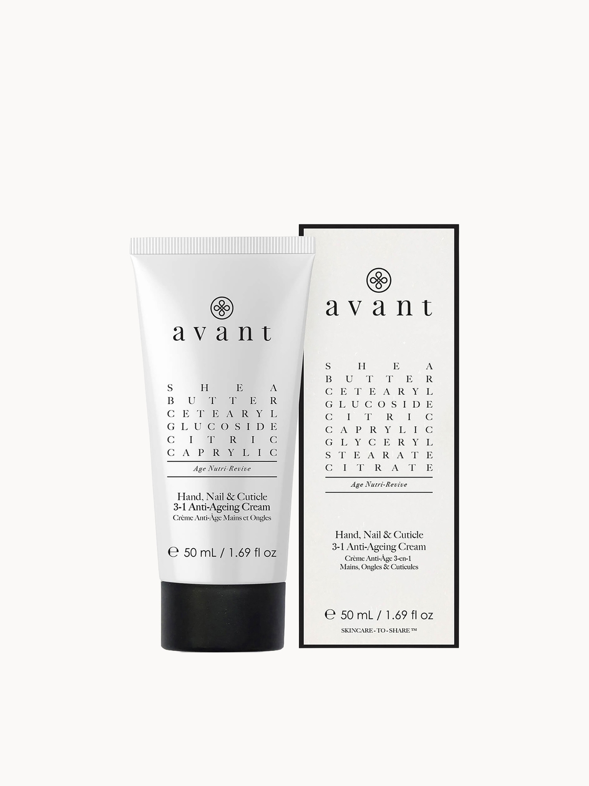 Avant Skincare Hand, Nail and Cuticle Anti-Ageing Cream 50ml