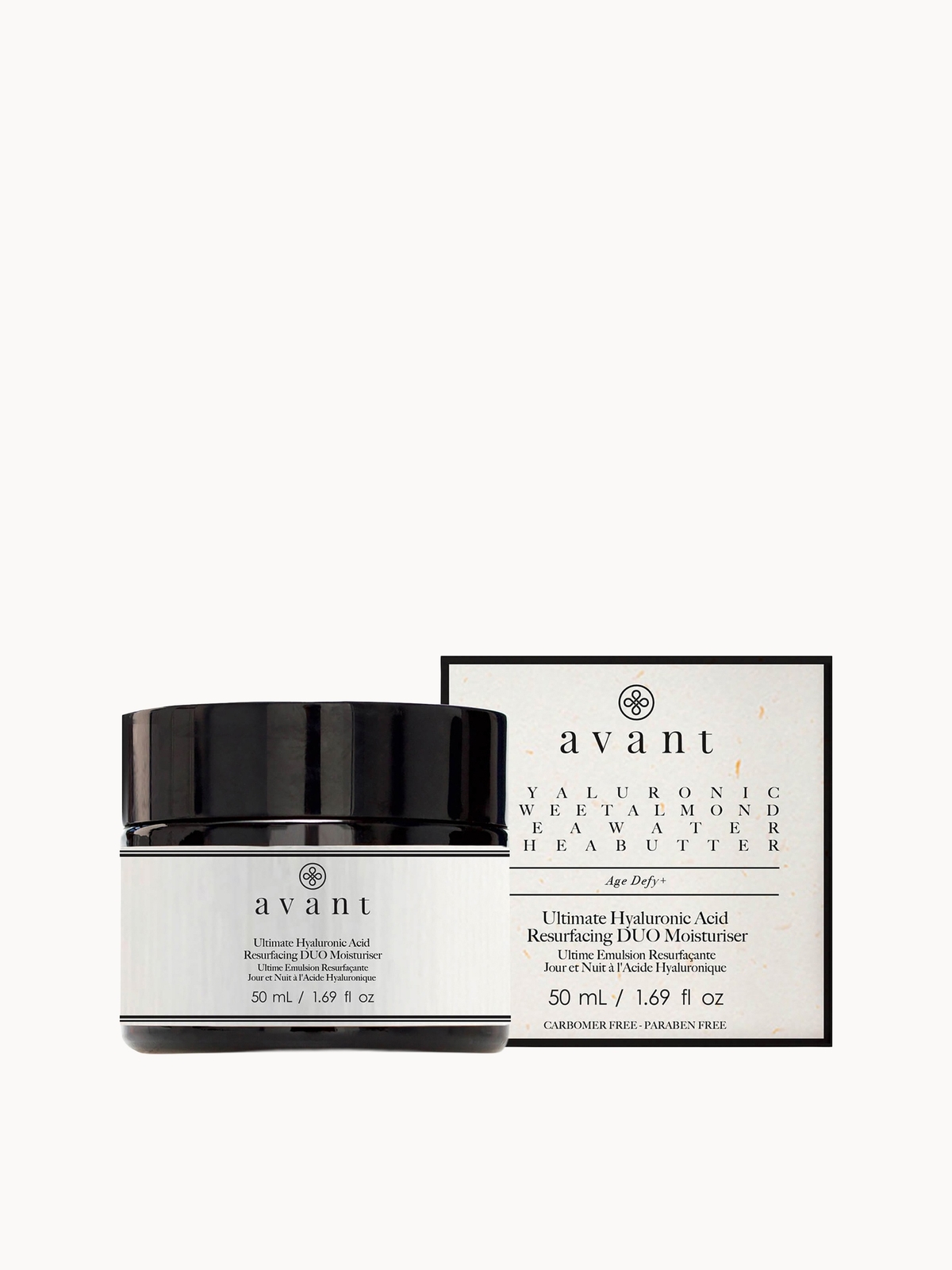 Avant Skincare Ultimate Hyaluronic Acid Resurfacing Duo Moisturiser 50ml