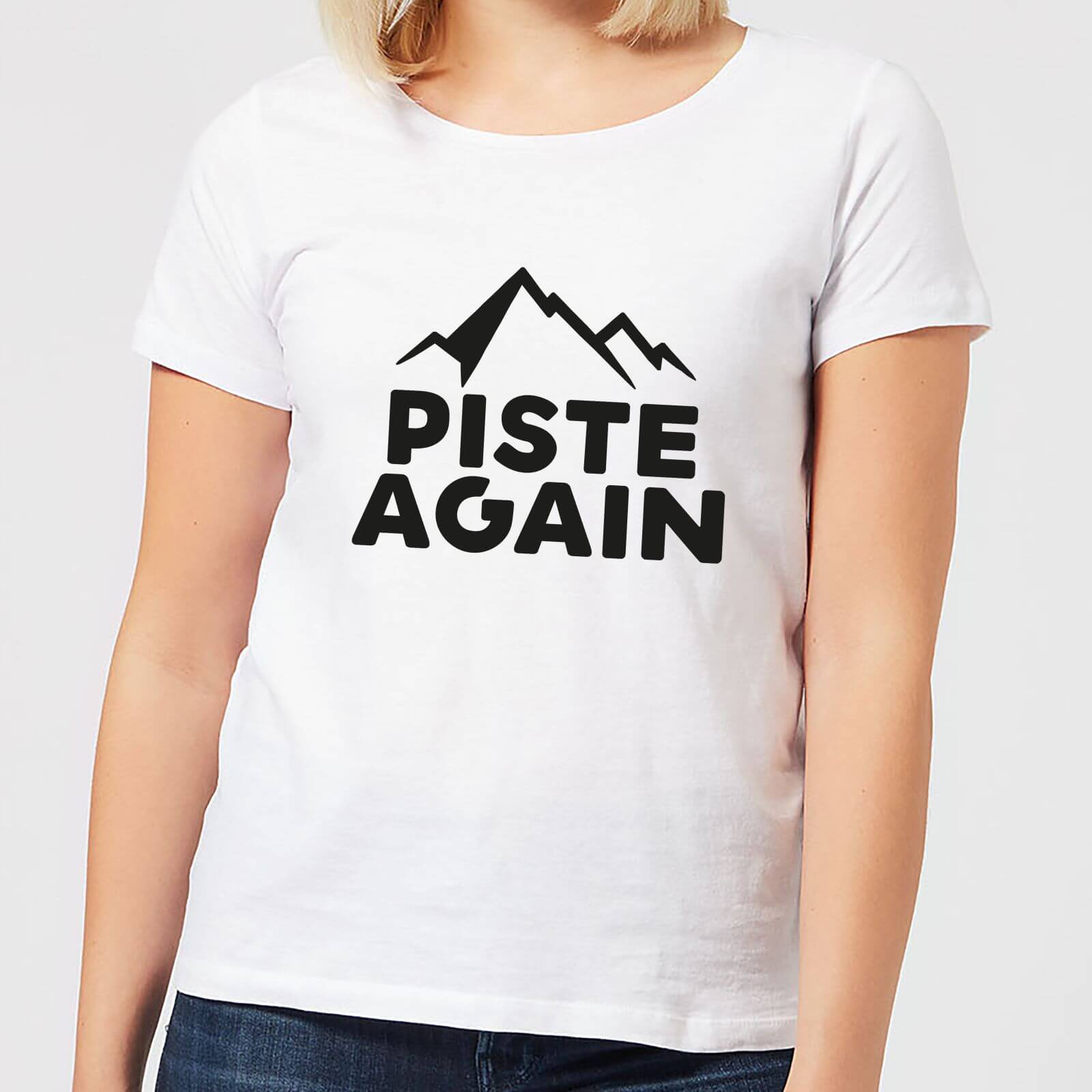 Piste Again Women's T-Shirt - White - 3XL - Blanc